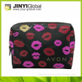 2015 china wholesale cheap fashion beautiful lip shaped PVC Cosmetic Bag for women